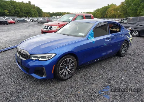 2021 BMW 3 Series M340I xDrive из США, поврежденный, VIN 3MW5U9J09M8C16077